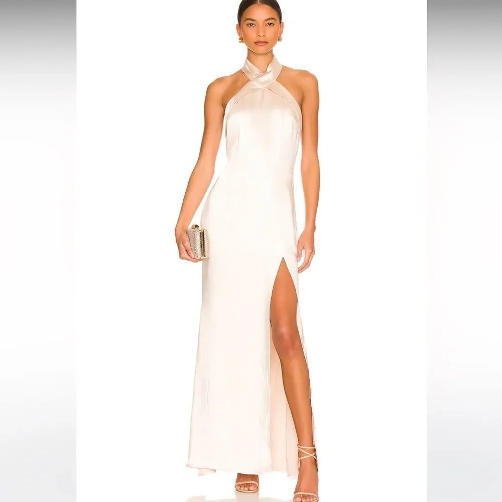 ELLIATT x REVOLVE Larina Maxi Dress in Ivory - Size L
